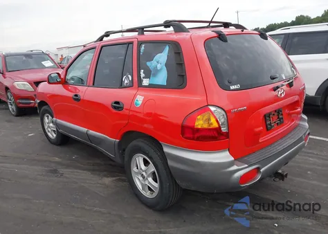 2004 Hyundai Santa Fe Gls from USA, damaged, VIN KM8SC13D54U737192